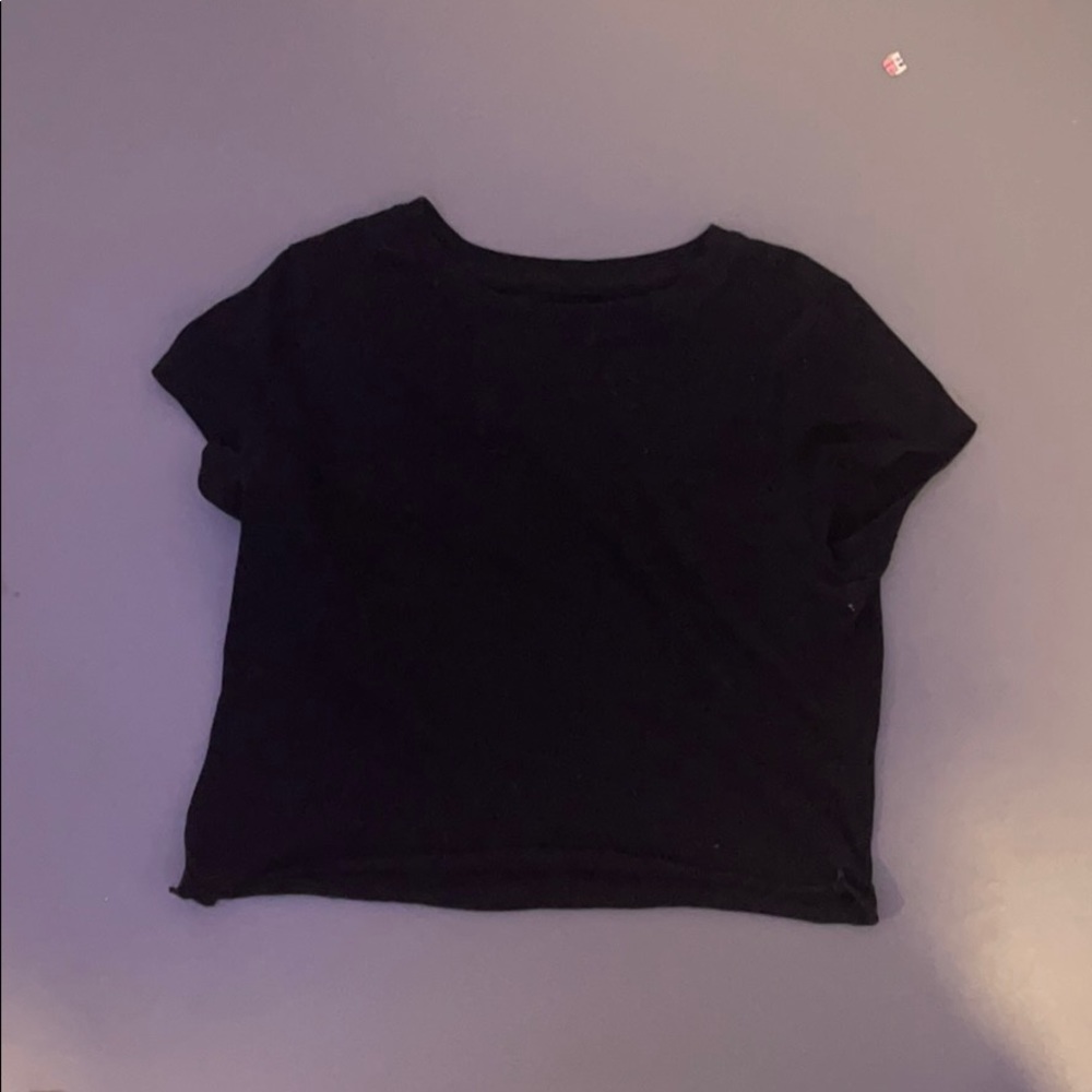 Black Crop Top
